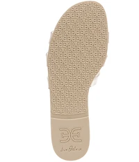 Sam Edelman Bay Jelly Double E Signature Logo Slide Sandals
