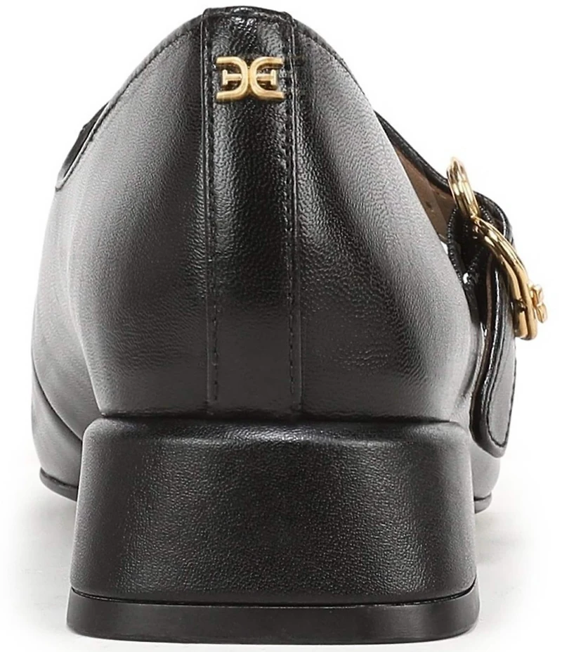 Sam Edelman Betsey Leather Square Toe Mary Jane Pumps