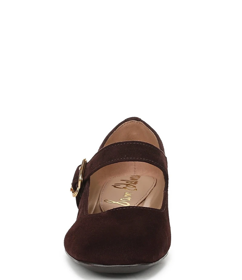 Sam Edelman Betsey Suede Square Toe Mary Janes