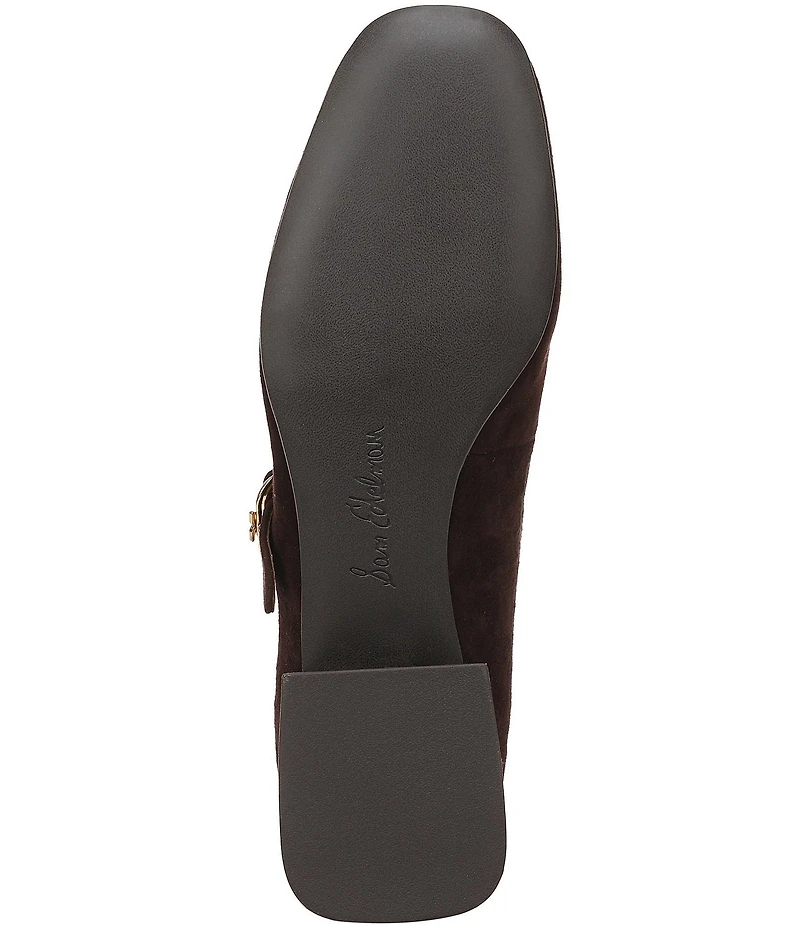 Sam Edelman Betsey Suede Square Toe Mary Janes