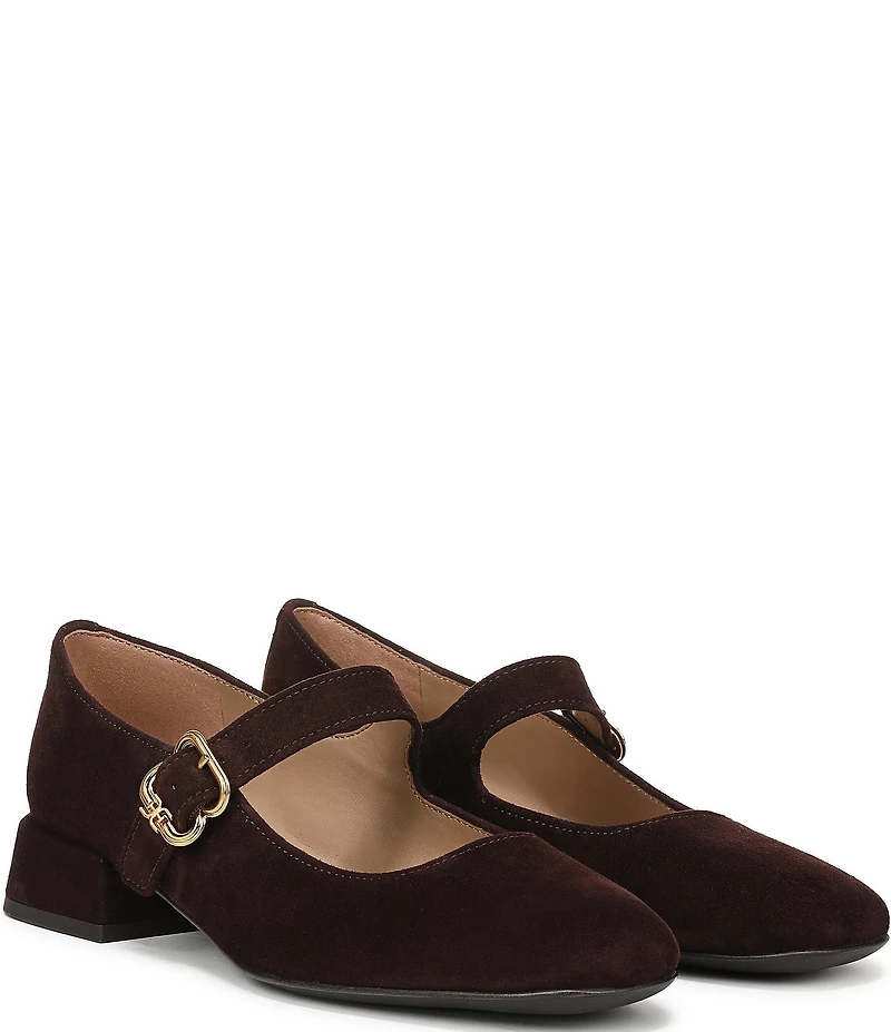 Sam Edelman Betsey Suede Square Toe Mary Janes