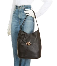 Sam Edelman Bex Belted Bucket Bag