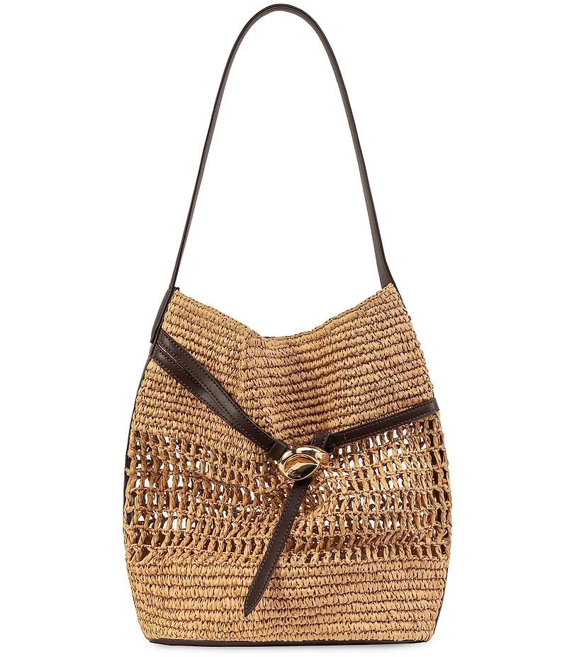 Sam Edelman Bex Raffia Woven Tote Bag