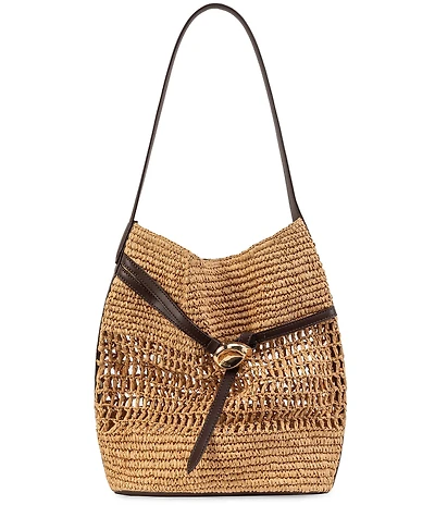 Sam Edelman Bex Raffia Woven Tote Bag