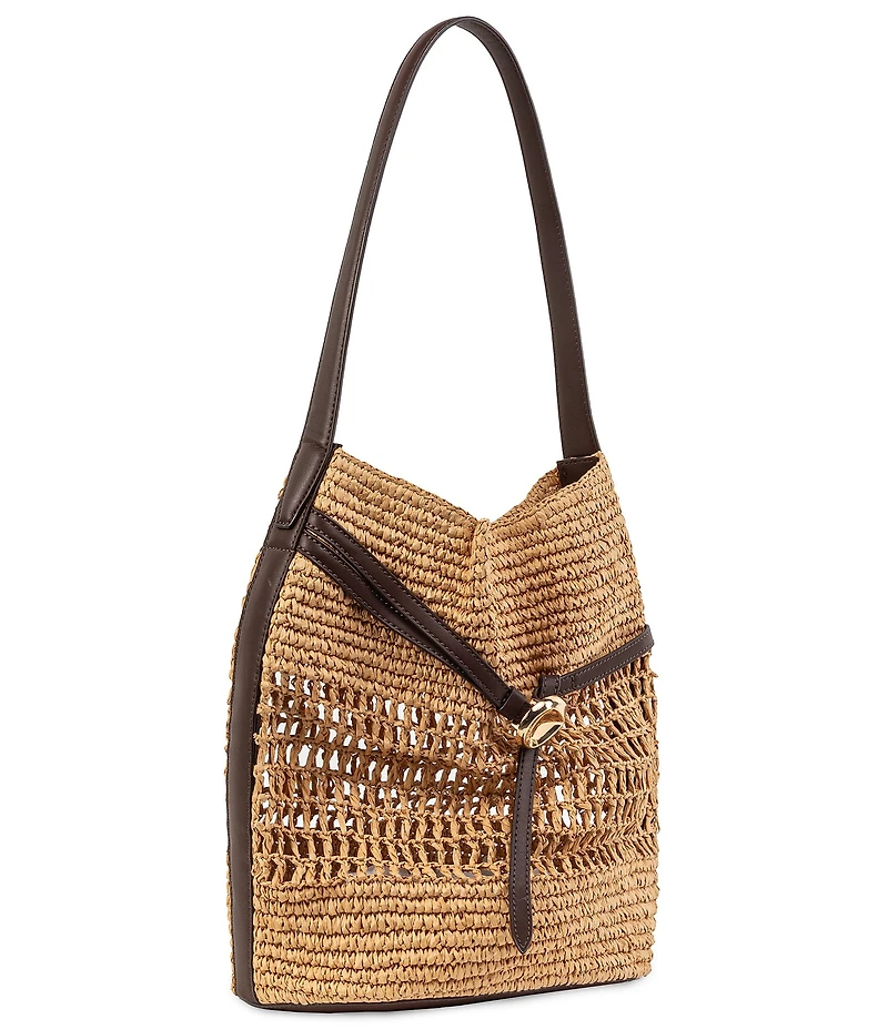 Sam Edelman Bex Raffia Woven Tote Bag