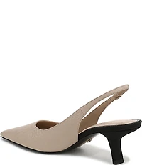 Sam Edelman Bianka Color Block Fabric Pointed Toe Slingback Pumps