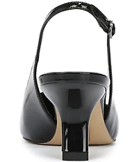 Sam Edelman Bianka Patent Leather Pointed Toe Slingback Pumps