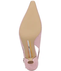 Sam Edelman Bianka Suede Pointed Toe Slingback Pumps