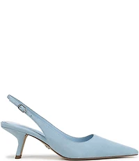 Sam Edelman Bianka Suede Pointed Toe Slingback Pumps