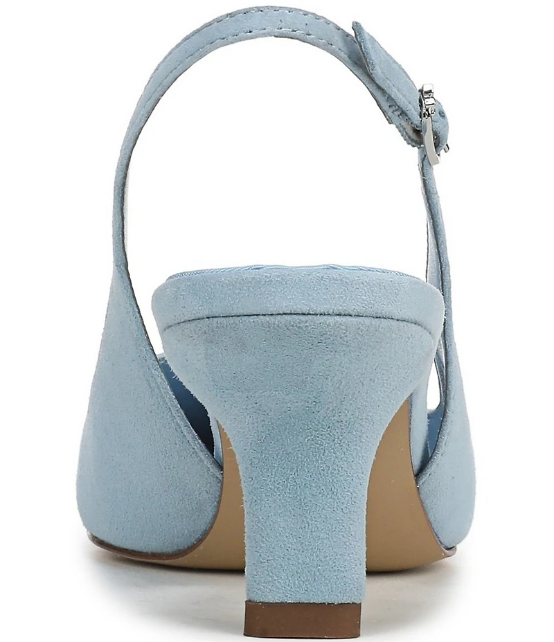 Sam Edelman Bianka Suede Pointed Toe Slingback Pumps