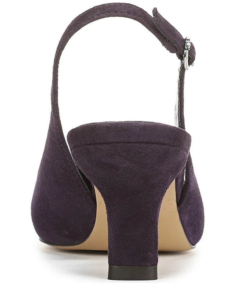 Sam Edelman Bianka Suede Pointed Toe Slingback Pumps