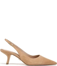 Sam Edelman Bianka Suede Pointed Toe Slingback Pumps