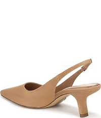 Sam Edelman Bianka Suede Pointed Toe Slingback Pumps