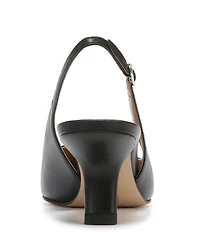 Sam Edelman Bianka Leather Pointed Toe Slingback Pumps