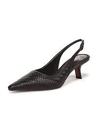 Sam Edelman Bianka Woven Pointed Toe Slingback Pumps