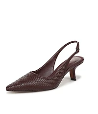 Sam Edelman Bianka Woven Pointed Toe Slingback Pumps