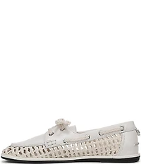 Sam Edelman Bria Leather Weave Loafers