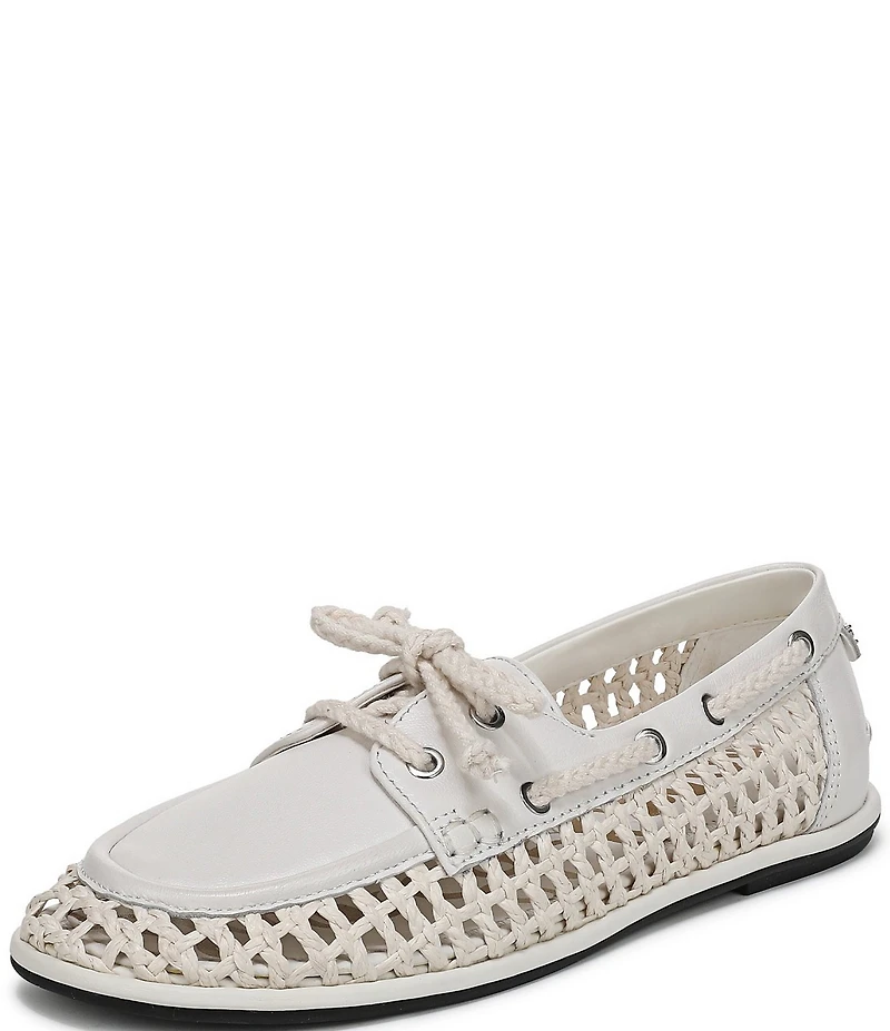 Sam Edelman Bria Leather Weave Loafers