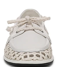 Sam Edelman Bria Leather Weave Loafers