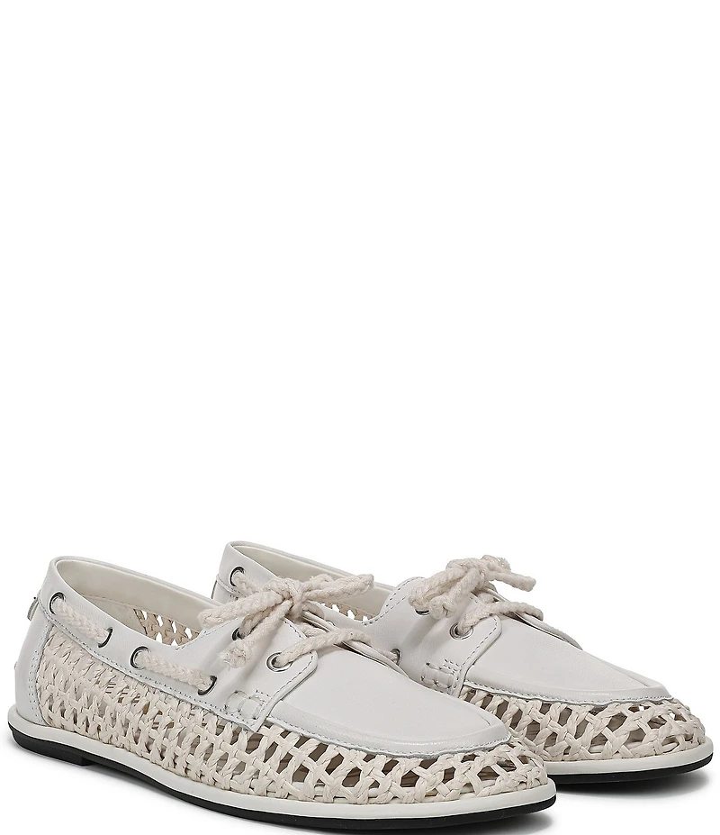 Sam Edelman Bria Leather Weave Loafers