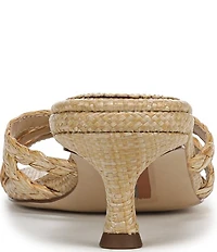 Sam Edelman Camille Braided Raffia Dress Slide Sandals