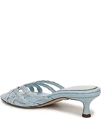 Sam Edelman Camille Braided Raffia Dress Slide Sandals