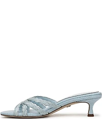 Sam Edelman Camille Braided Raffia Dress Slide Sandals