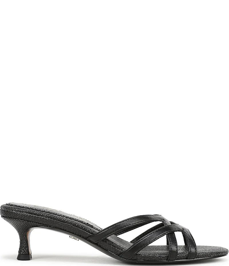 Sam Edelman Camille Leather Dress Slide Sandals