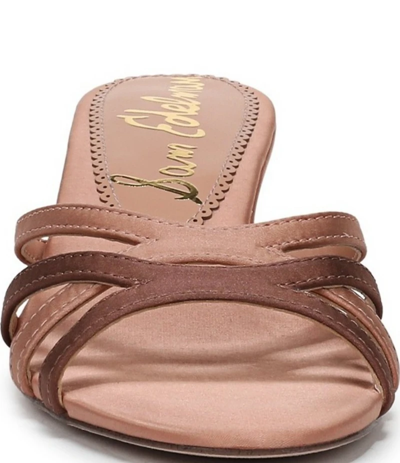 Sam Edelman Camille Satin Dress Slide Sandals