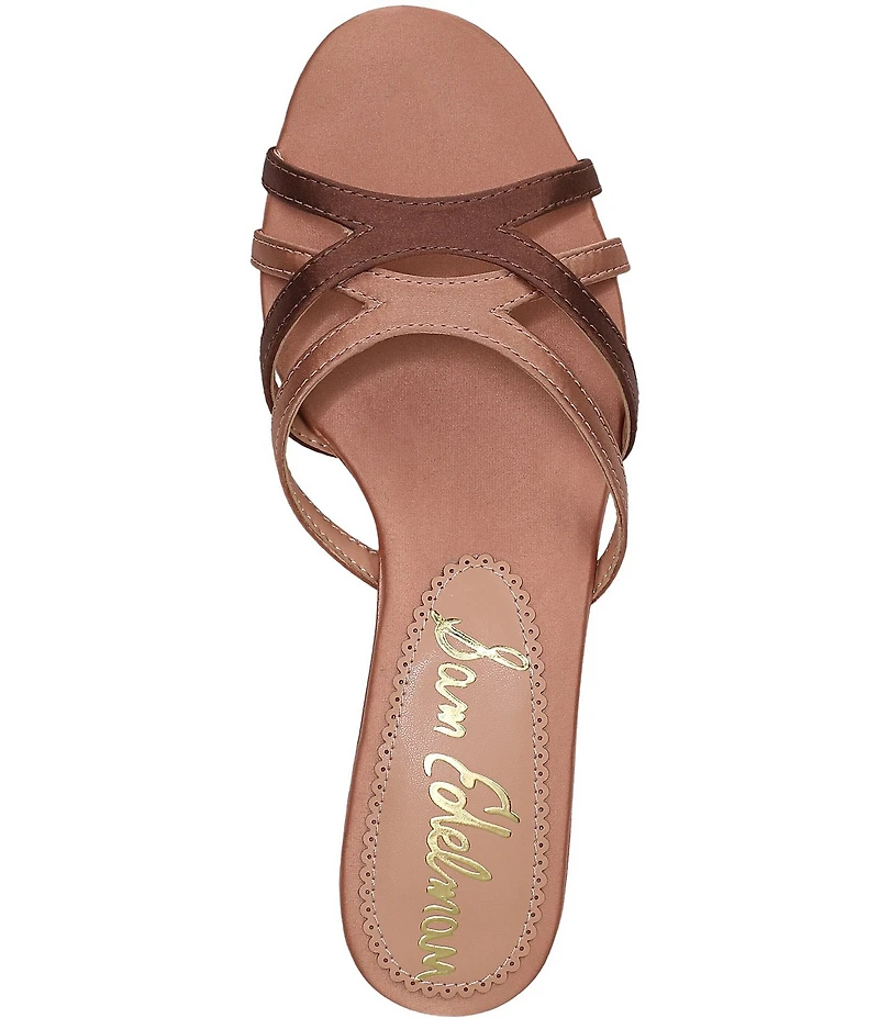 Sam Edelman Camille Satin Dress Slide Sandals