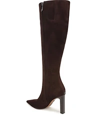 Sam Edelman Cassie Suede Pointed Toe Tall Dress Boots