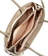 Sam Edelman Cleo Woven Belt Buckle Satchel Bag