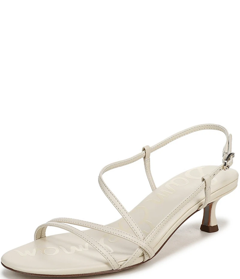 Sam Edelman Cora Leather Strappy Ankle Strap Dress Sandals