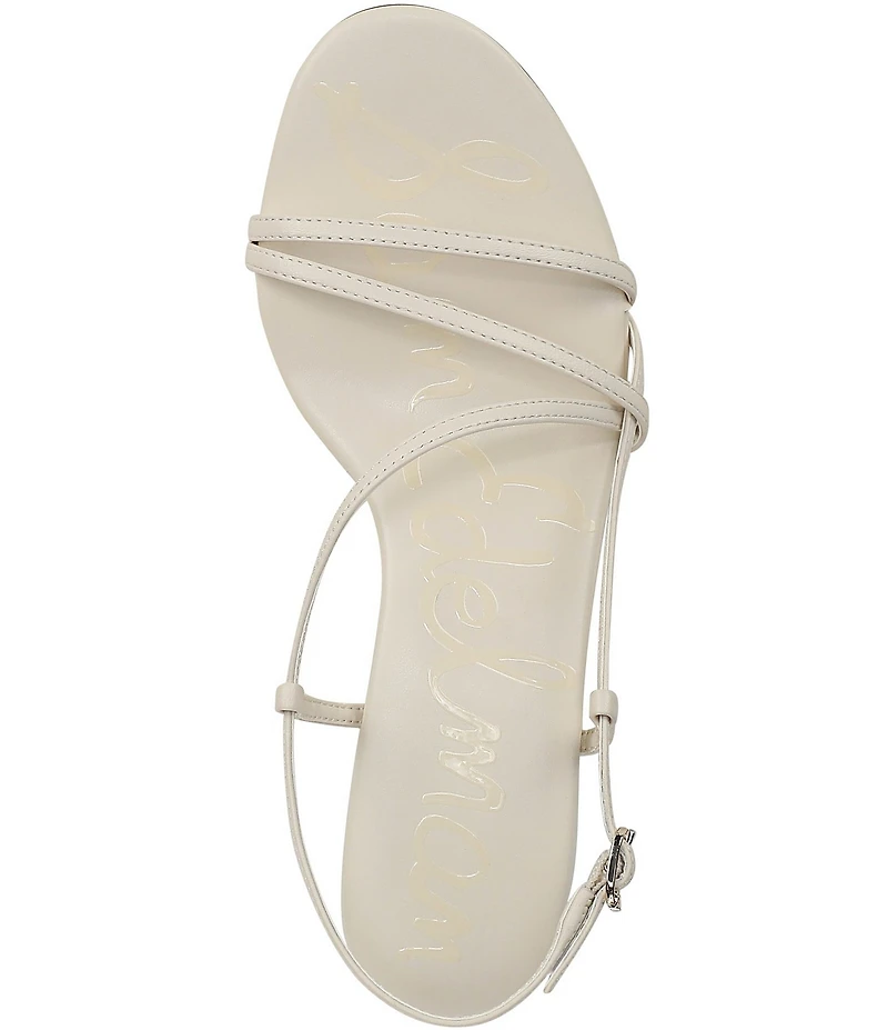 Sam Edelman Cora Leather Strappy Ankle Strap Dress Sandals