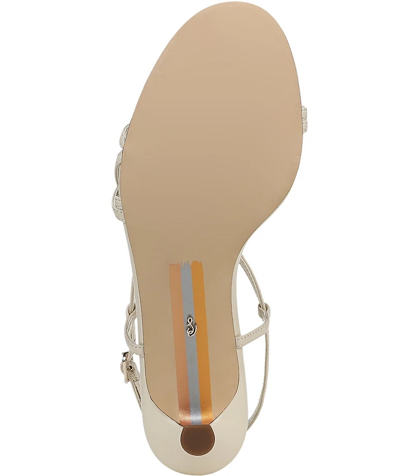 Sam Edelman Cora Leather Strappy Ankle Strap Dress Sandals