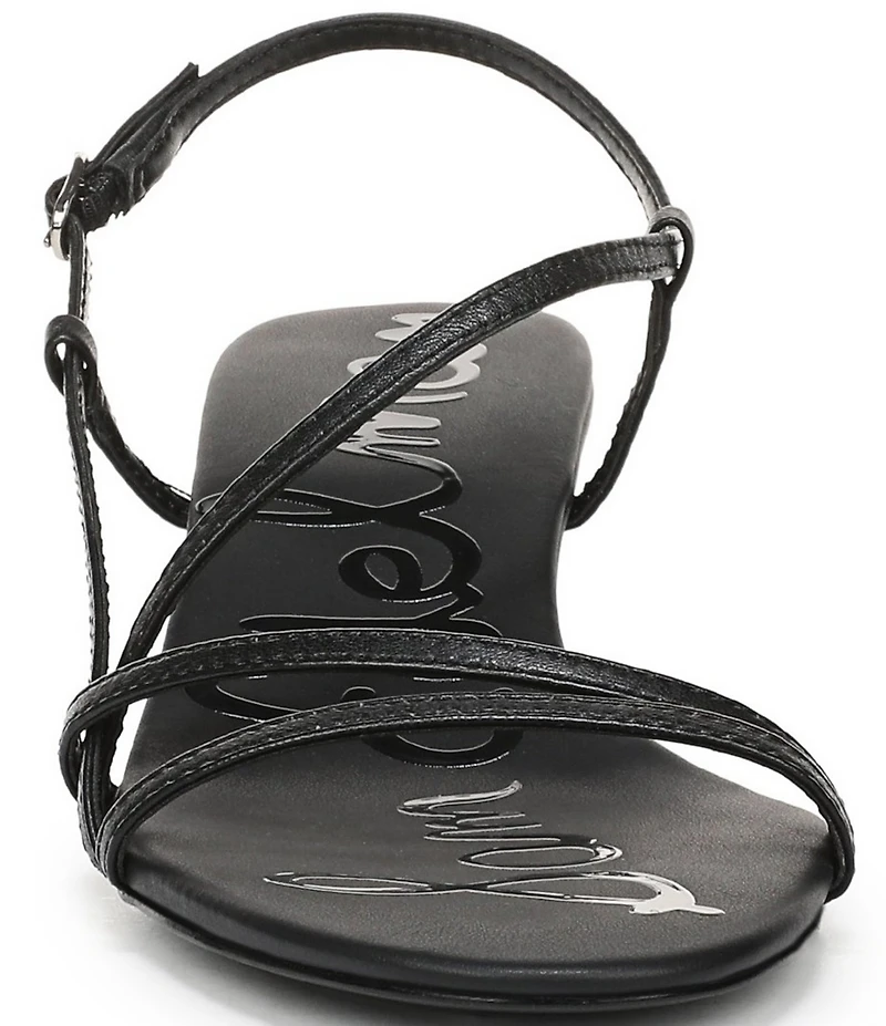 Sam Edelman Cora Leather Strappy Ankle Strap Dress Sandals