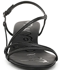 Sam Edelman Cora Leather Strappy Ankle Strap Dress Sandals