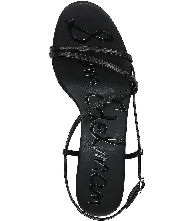Sam Edelman Cora Leather Strappy Ankle Strap Dress Sandals