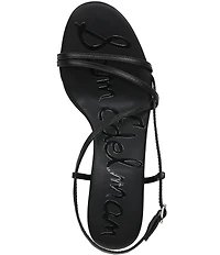 Sam Edelman Cora Leather Strappy Ankle Strap Dress Sandals