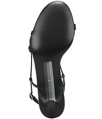 Sam Edelman Cora Leather Strappy Ankle Strap Dress Sandals