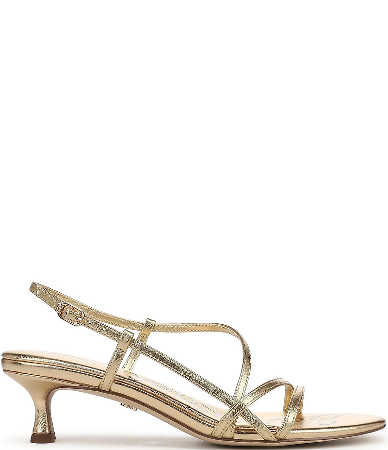 Sam Edelman Cora Leather Strappy Ankle Strap Dress Sandals