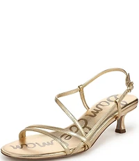 Sam Edelman Cora Leather Strappy Ankle Strap Dress Sandals