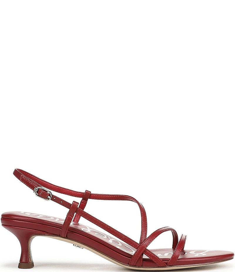 Sam Edelman Cora Leather Strappy Ankle Strap Dress Sandals