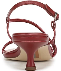 Sam Edelman Cora Leather Strappy Ankle Strap Dress Sandals