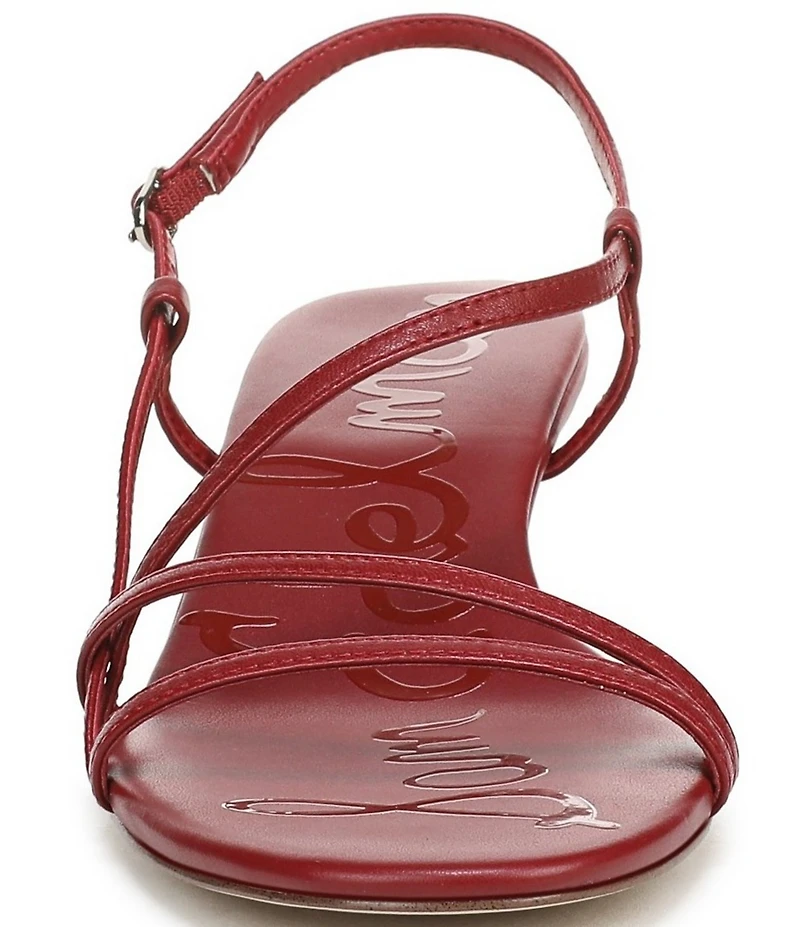 Sam Edelman Cora Leather Strappy Ankle Strap Dress Sandals