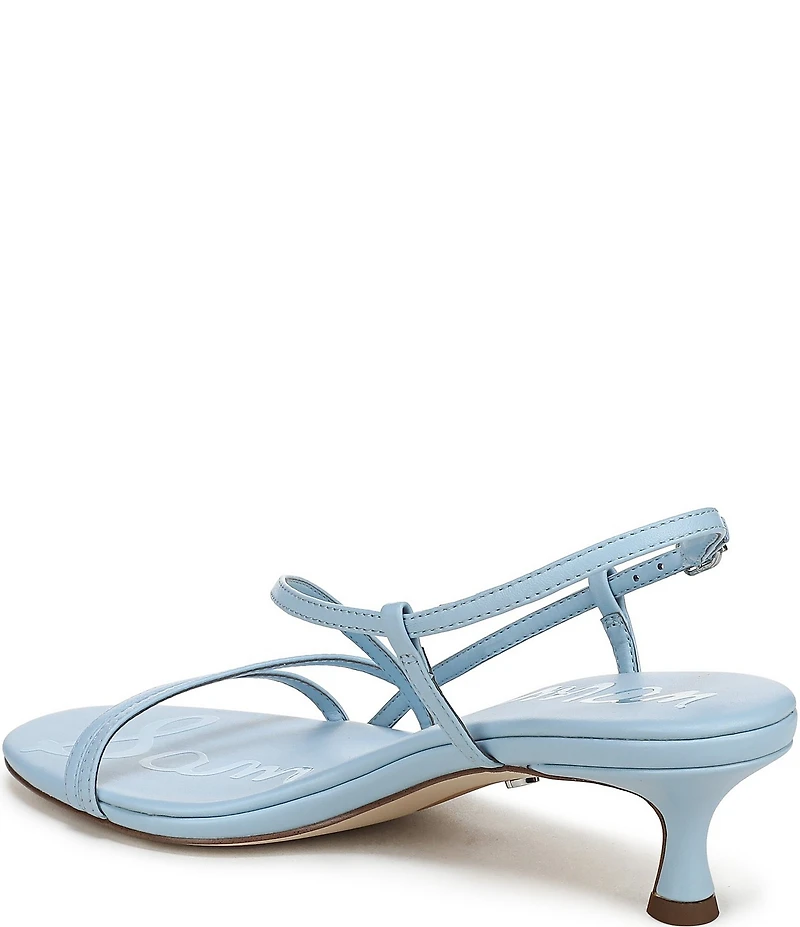 Sam Edelman Cora Leather Strappy Ankle Strap Dress Sandals
