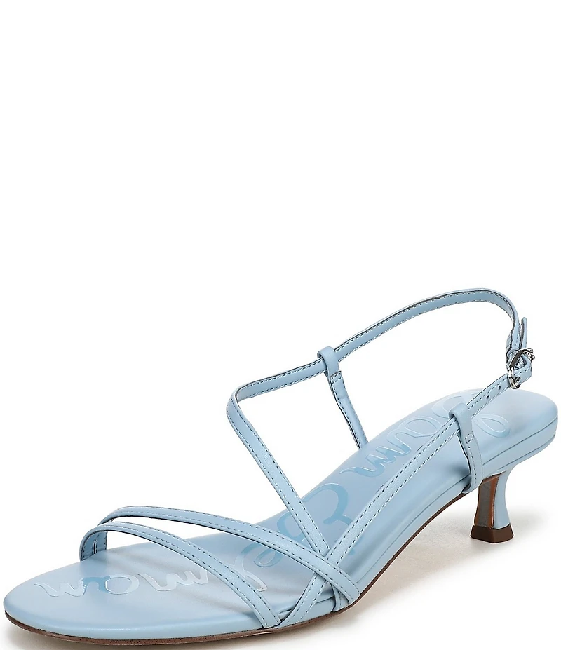 Sam Edelman Cora Leather Strappy Ankle Strap Dress Sandals