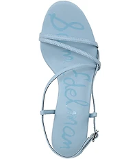 Sam Edelman Cora Leather Strappy Ankle Strap Dress Sandals