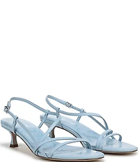 Sam Edelman Cora Leather Strappy Ankle Strap Dress Sandals