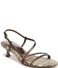Sam Edelman Cora Metallic Leather Woven Strappy Ankle Strap Dress Sandals